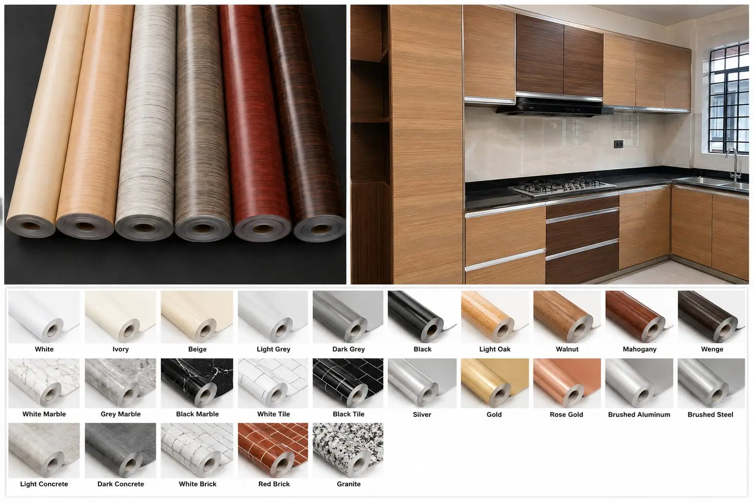 Contact Paper ? Decorative Self-Adhesive Film